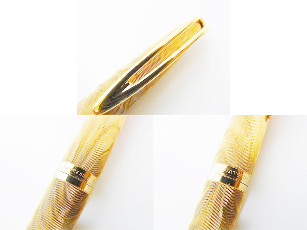 WATERMAN/ウォーターマン C/F 18K 750 PLAQUE OR G/万年筆 金買い取りました！ – ブランド買取専門店リアクロ