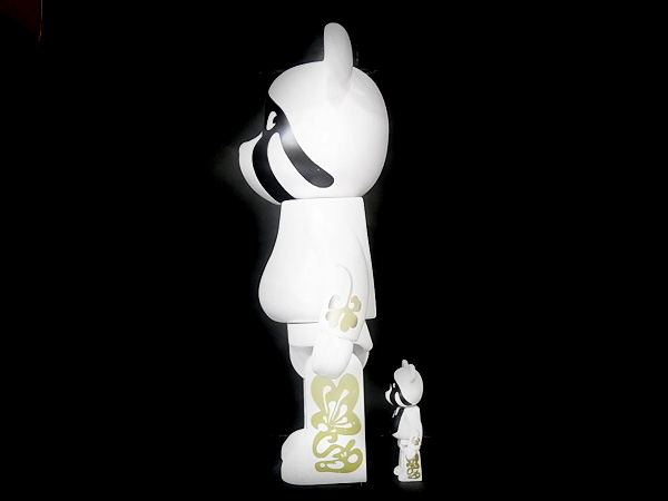 MEDICOM TOY - BE@RBRICK cap＆pep100%400%ベアブリック伊勢丹120周年