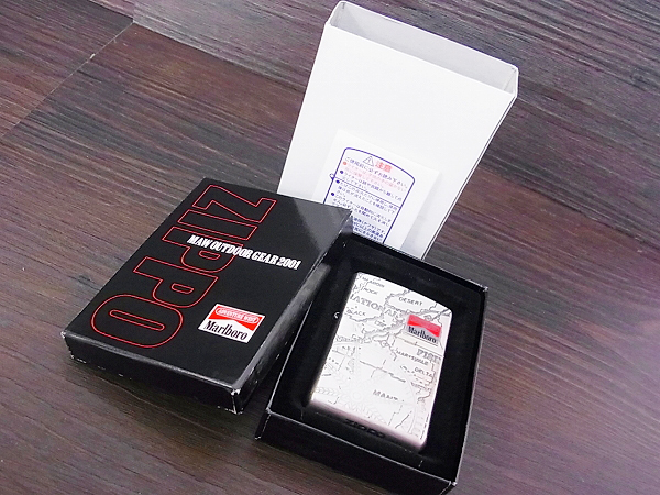 zippo/ジッポー Marlboro/マルボロ MAW OUTDOOR GEAR 2001年製買い取り