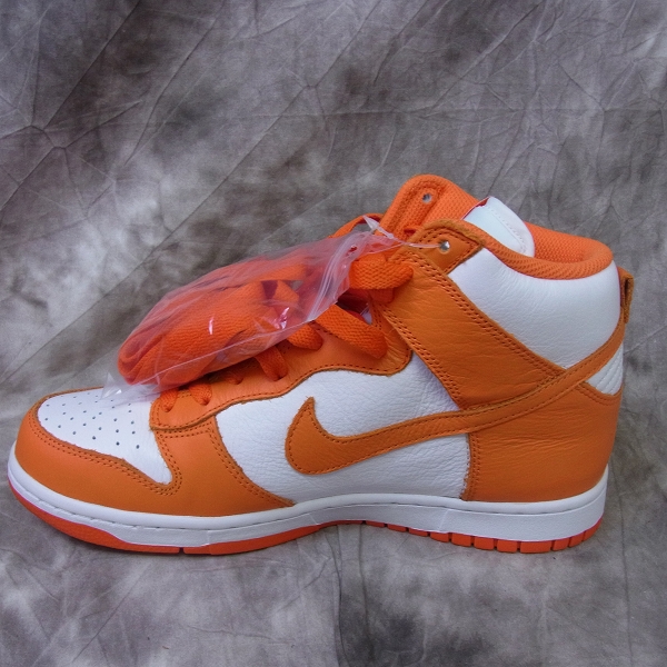 NIKE/ナイキ DUNK RETRO QS スニーカー 橙白/850477-101/27.0買い取り