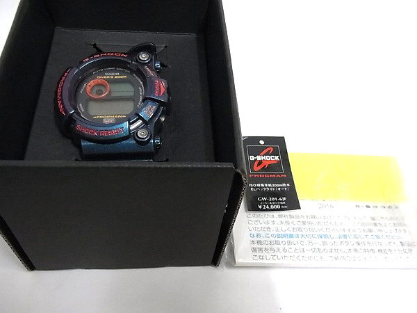 絶版 オリジナル G-SHOCK FROGMAN GW-201-6JF 毒蛙 未使用品 Yahoo