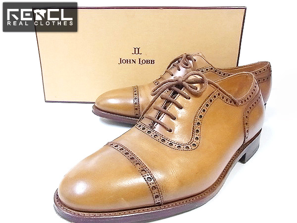 JOHN LOBB/ジョンロブ ADELAIDE 8695 茶 ウイングチップ 買取りました