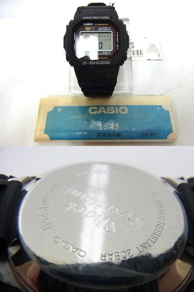 CASIO G-SHOCK DW-5000-1JF 初号機DW-5000C復刻-