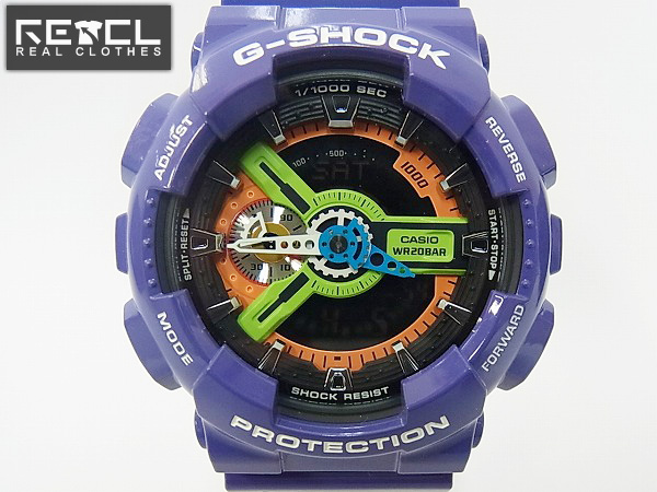 CASIO g-shock エヴァンゲリオン 初号機 GA-110EV-6AJR 割引