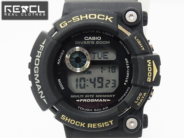 カシオG-SHOCK FROGMAN W C CＳ ラッキーストライクモデル シャランQ