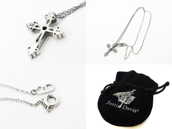 ジャスティンデイビス クロスネックレス DARK AGE NECKLACE 卸売 www