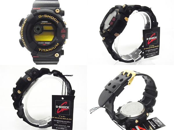 未使用】G-SHOCK/Gショック 7thフロッグマン/ 7周年記念/DW-8201NT-1JR