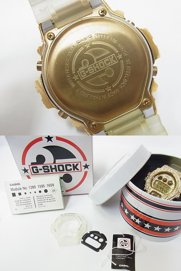 G-SHOCK 25周年限定 グロリアスゴールド DW-6925E-7JF ジルコニア