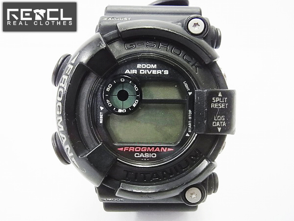 G-SHOCK/Gショック メンインブラック フロッグマン/DW-8200Z-1T