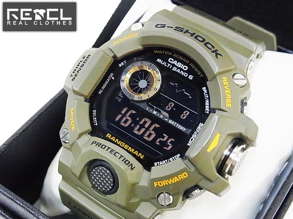 G-SHOCK/Gショック RANGEMAN Master of G/ソーラーGW-9400J-3JF