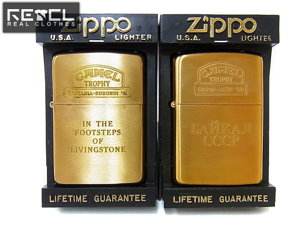 激レア zippo CAMEL TROPHY キャメル トロフィー イタリック Yahoo