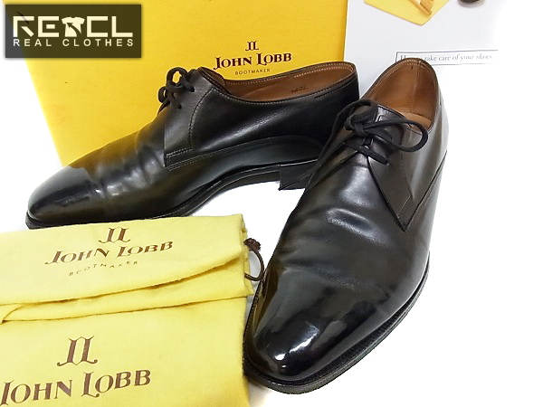 John Lobb/ジョンロブ Luffield プレーントゥレザーシューズ 5E