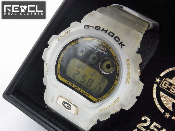 G-SHOCK 25周年記念 第5弾 グロリアスゴールド/DW-6925E-7JF】買い取り ...