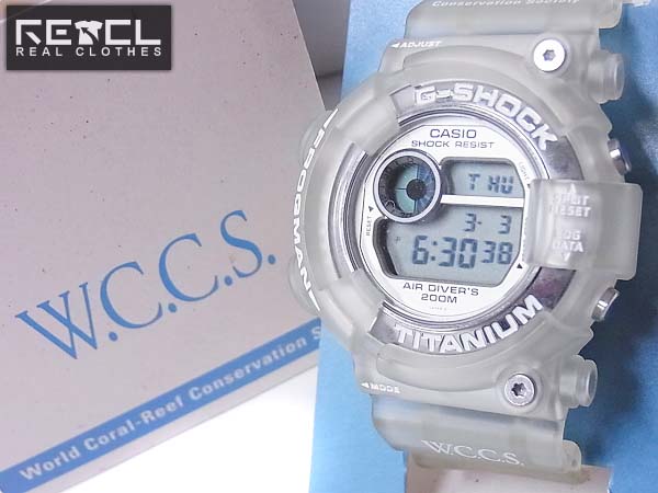 G-SHOCK/Gショック WCCS 98年サンゴ礁フロッグマンDW-8201WC-8T ...