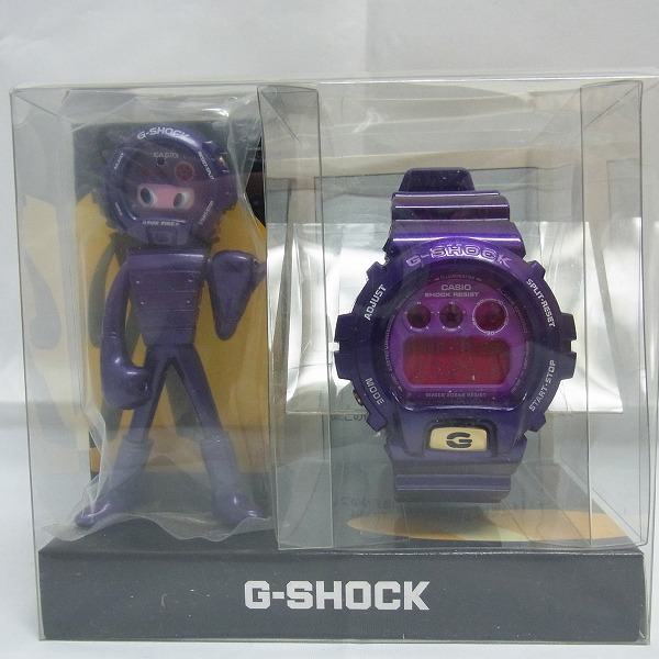 G-SHOCK/Gショック MAN フィギュア付き 中野シロウ 三つ目 紫 DW