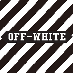 オフホワイトのロゴ