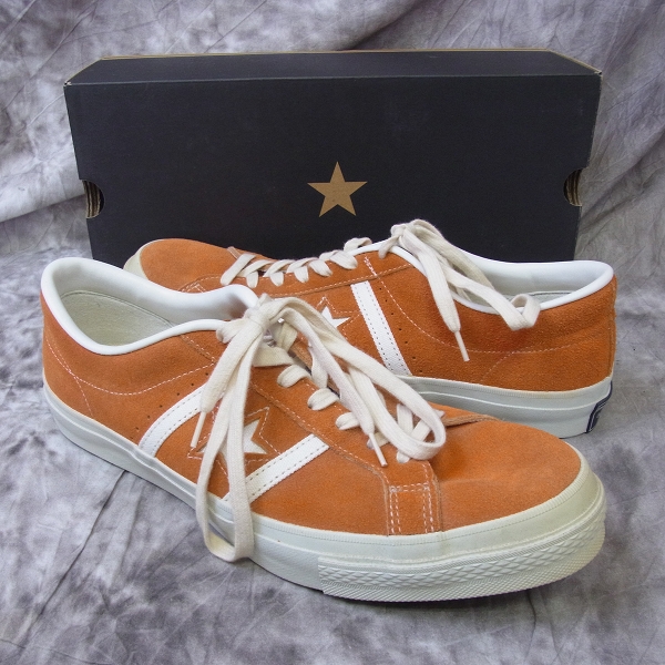 CONVERSE/コンバース JACK STAR RETRO SUEDE/ジャックスター オレンジ